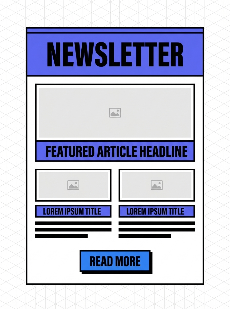 Newsletter Modern